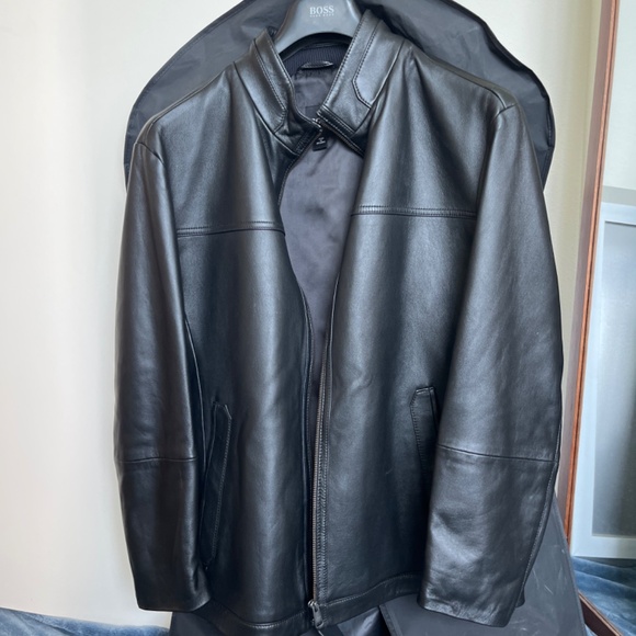 Hugo Boss Leather Jacket - Picture 4 of 4